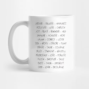 Inspirational mindset Mug